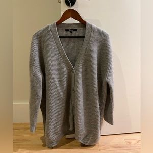 Quince Cashmere Boyfriend Cardigan